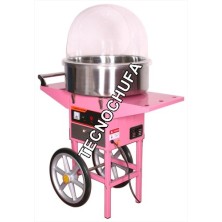 COTTON CANDY MACHINE TECNOCANDY 53 WITH CART