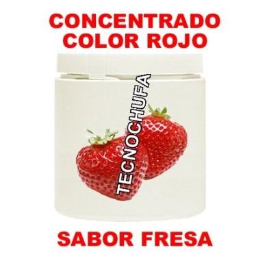 RED STRAWBERRY FLAVOR. CONCENTRATED FOR COTTON CANDY
