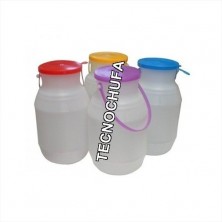 DAIRY BOX 50 OF 1 LITER WITH LID AND HANDLE