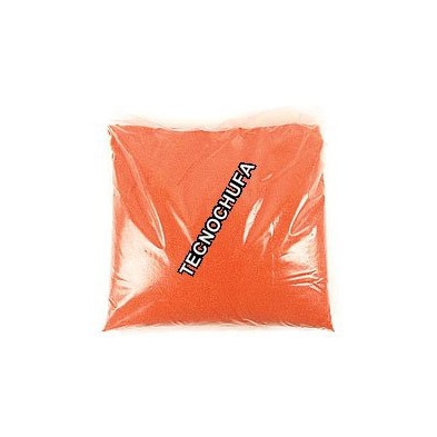 BAG OF 1 KG. SUGAR SEMICONCENTRATED RED