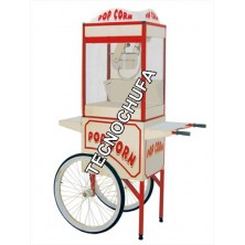 STAINLESS STEEL CART FOR POPCORN MACHINE