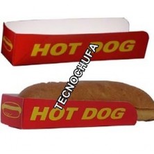 BOX 2500 EMBALLAGE DE HOT DOGS